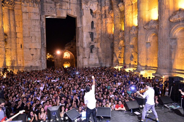 MASHROU LEILA at Baalbeck FESTIVAL